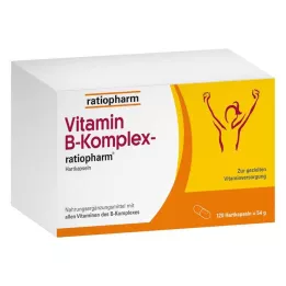 VITAMIN B-KOMPLEX-ratiopharm kapsler, 120 stk
