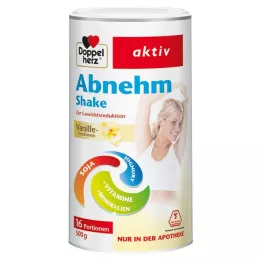 DOPPELHERZ Vægttab Shake Vaniljepulver, 500 g
