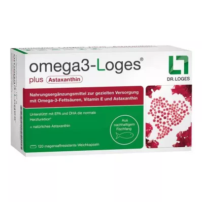 OMEGA3-Loges plus kapsler, 120 stk