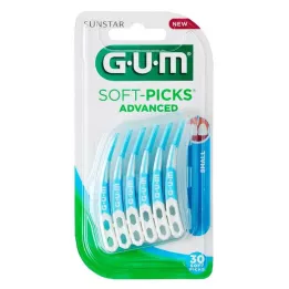 GUM Soft Picks Advanced small, 30 stk