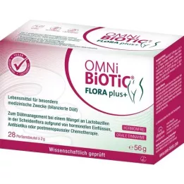 OMNI BiOTiC Flora plus+ taske, 28X2 g