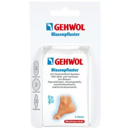 Gehwol blisterplaster assorteret, 6 stk