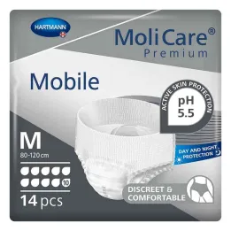 Molicare Premium Mobile 10 dråber størrelse m (14 stk.)