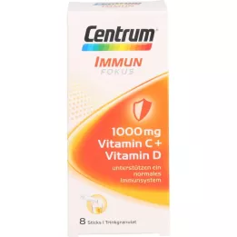 CENTRUM Focus Immune 1000 mg Vitamin C+D Sticks, 8 stk