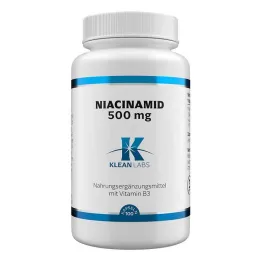 Niacinamid B3 500 mg kapsler, 100 stk