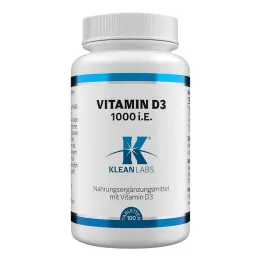 D-vitamin 1.000 IE tabletter, 100 stk