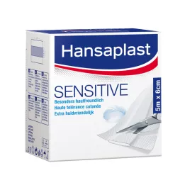 HANSAPLAST Følsom gips 6 cmx5 m rulle, 1 stk