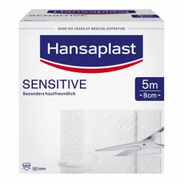 HANSAPLAST Følsom gips 8 cmx5 m rulle, 1 stk