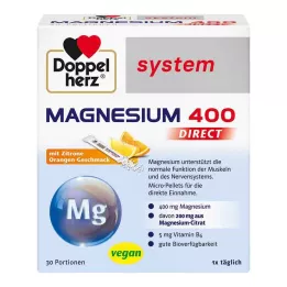 DOPPELHERZ Magnesium 400 DIRECT systempiller, 30 stk
