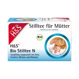 H&S Økologisk amme-te N-filterposer, 20X1,8 g