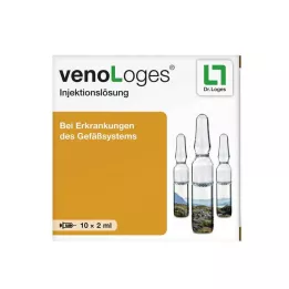 VENOLOGES Ampuller til injektionsopløsning, 10X2 ml