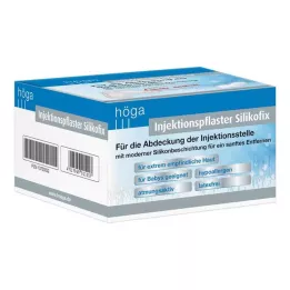 INJEKTIONSPFLASTER Silikofix 2x4 cm Höga, 100 stk