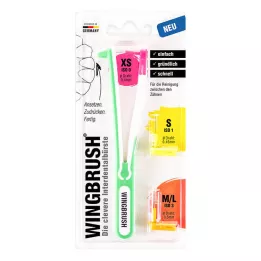 WINGBRUSH Startsætholder med 3 børster, 1 stk