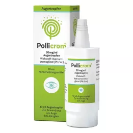 POLLICROM 20 mg/ml øjendråber, 10 ml
