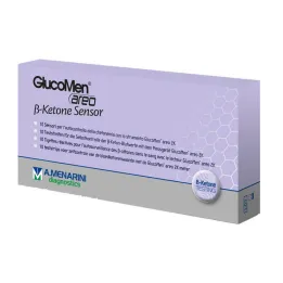 Glucomen aero 2K β-keton sensor teststrimler, 10 strimler