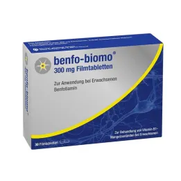 Benfo-biomo 300 mg filmovertrukne tabletter, 30 tabletter