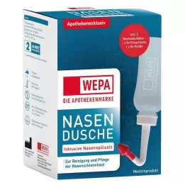 WEPA Næseudskylning med 10x2,95 g næseskyllesalt, 1 stk