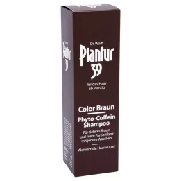 PLANTUR 39 farve brun phyto-koffein shampoo, 250 ml
