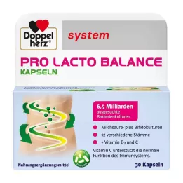 DOPPELHERZ Pro Lacto Balance system kapsler, 30 stk