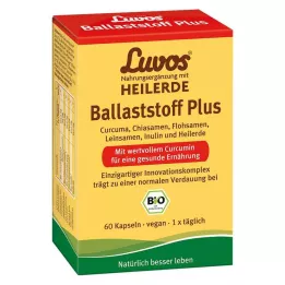 LUVOS Healing Clay Organic Fiber Plus Kapsler, 60 stk