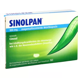 SINOLPAN 100 mg gastro-resistente bløde kapsler, 50 stk
