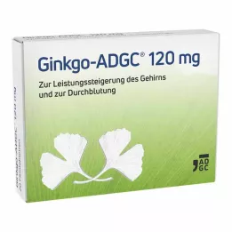 GINKGO ADGC 120 mg filmovertrukne tabletter, 20 stk