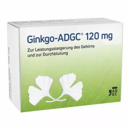 GINKGO ADGC 120 mg filmovertrukne tabletter, 60 stk