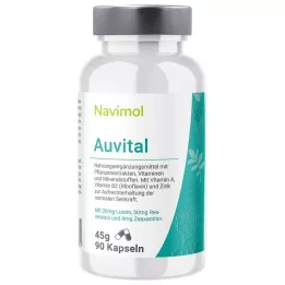 AUVITAL Kvartalspakke 90 dages hårde kapsler, 90 stk