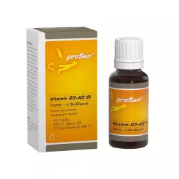 PROSAN Vitamin D3+K2 olie, 20 ml