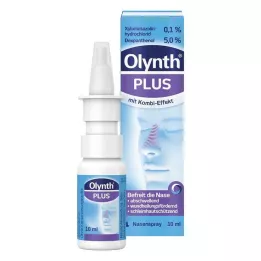 OLYNTH Plus 0,1%/5% for voksne næsespray o.K., 10 ml