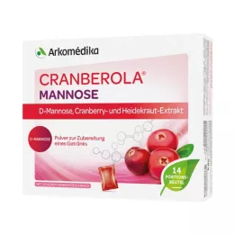 CRANBEROLA Mannosepulver til oral opløsning, 14X4 g