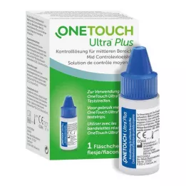 ONE TOUCH Ultra Plus kontrolopløsningsmedium, 3,8 ml