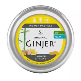 INGWER GINJER Pastiller Økologisk Citron, 40 g