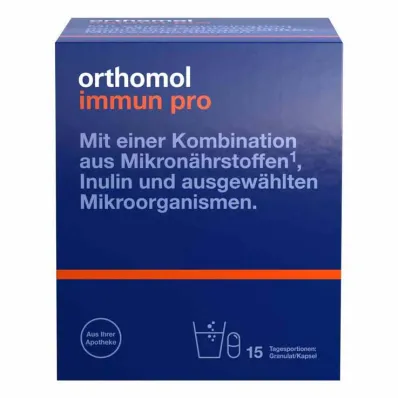 Orthomol Immune pr. granulat/kapsel, 15 stk