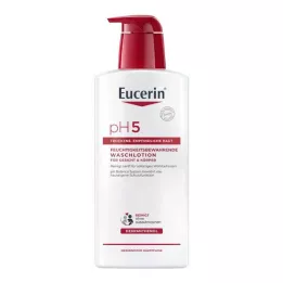 EUCERIN pH5 vaskelotion til følsom hud med pumpe, 400 ml