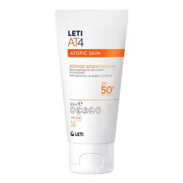 LETI AT4 Defense Face Cream SPF 50+, 50 ml