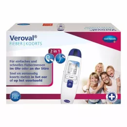 VEROVAL 2i1 infrarødt klinisk termometer, 1 stk