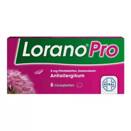 LORANOPRO 5 mg filmovertrukne tabletter, 6 stk