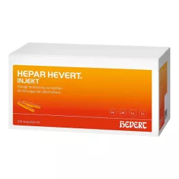 HEPAR HEVERT injicer ampuller, 100X2 ml