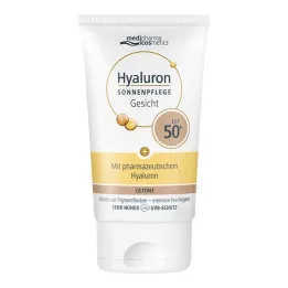 HYALURON SONNENPFLEGE Ansigtscreme LSF 50+ tonet, 50 ml