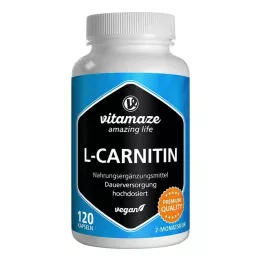 L-CARNITIN 680 mg veganske kapsler, 120 stk