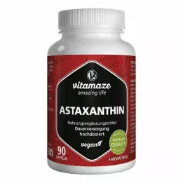 ASTAXANTHIN 4 mg veganske kapsler, 90 stk