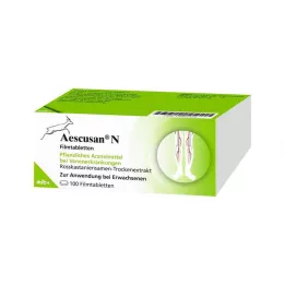 AESCUSAN N filmovertrukne tabletter, 100 stk