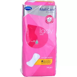 MOLICARE Premium dameunderlag 1 dråbe, 14 stk