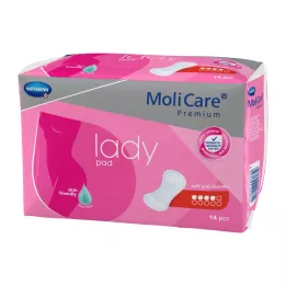 MOLICARE Premium dameunderlag 4 dråber, 14 stk