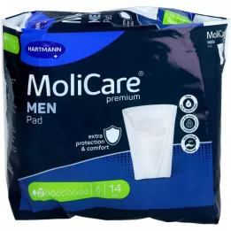 MOLICARE Premium MEN Pad 2 dråber, 14 stk