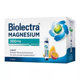 BIOLECTRA Magnesium 300 mg Væske, 14 stk