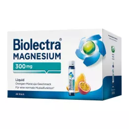 BIOLECTRA Magnesium 300 mg Væske, 28 stk