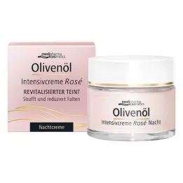 OLIVENÖL INTENSIVCREME Rose Natcreme, 50 ml
