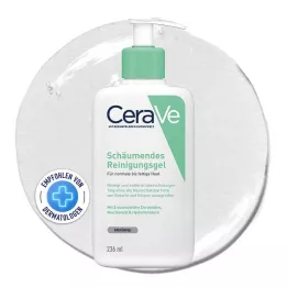 CERAVE skummende rensegel, 236 ml